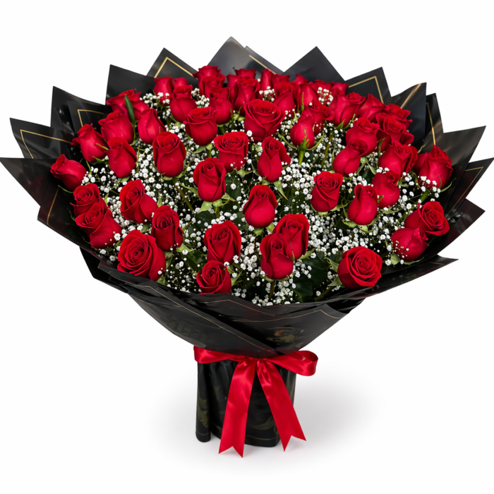 Arreglos de rosas buchon 50 piezas