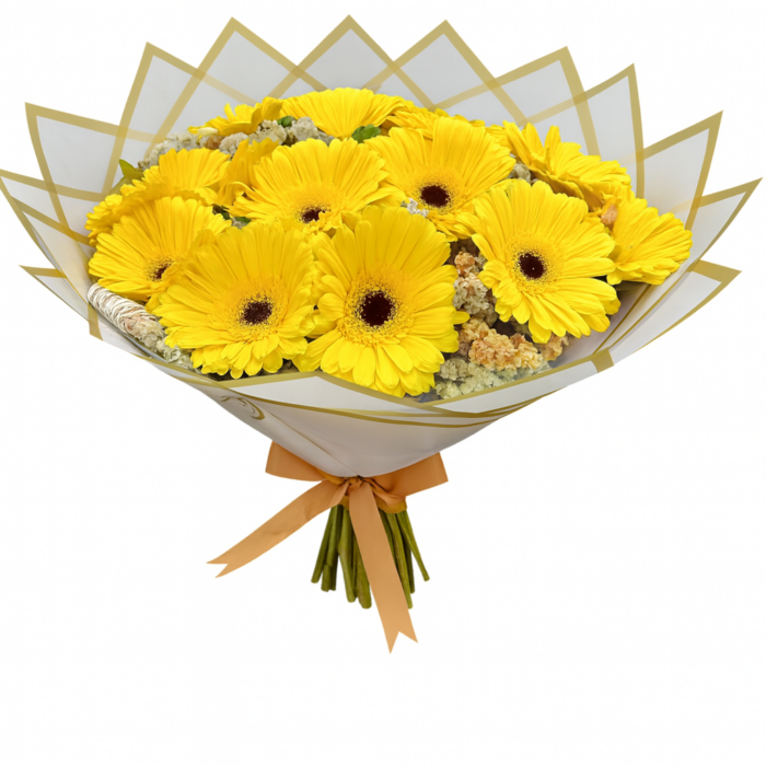gerbera amarilla