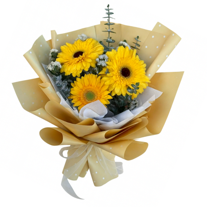 ramo gerberas amarillas