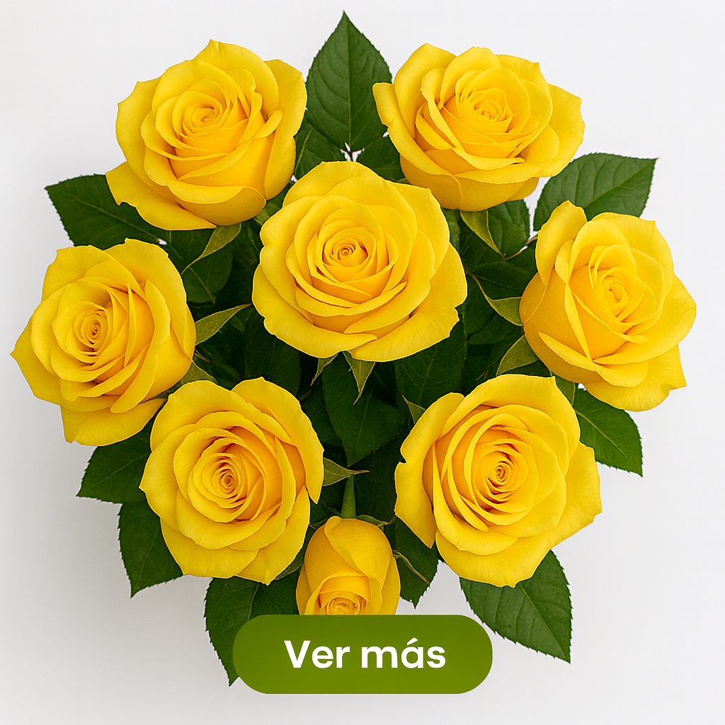 rosas amarillas